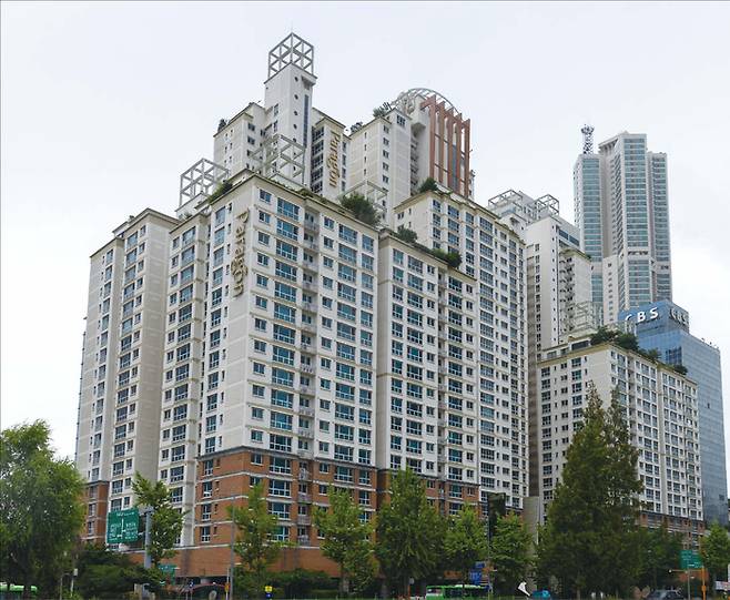 서울 양천구 목동 ‘목동동양파라곤’ 오피스텔. (윤관식 기자)