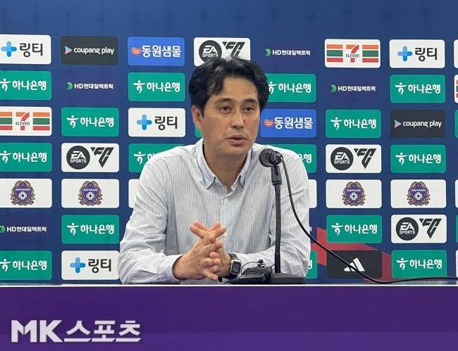 FC안양 유병훈 감독. 사진=김영훈 기자
