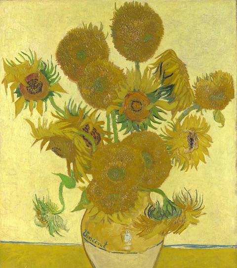 빈센트 반 고흐, 해바라기, 1888, National Gallery