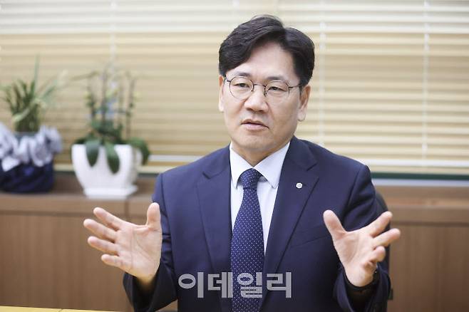 이대희 한국벤처투자 대표이사(사진=이영훈 기자)