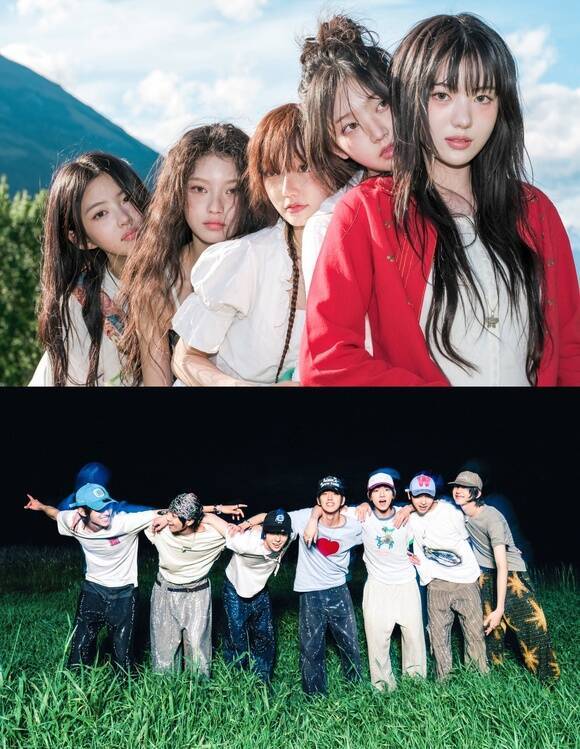 키키(위)가 지난 3월 성공적으로 데뷔한 데 이어 8월 컴백하고 신인 보이그룹 아이딧이 7월 24일 프리 데뷔에 이어 오는 9월 15일 정식 출격한다. /스타쉽엔터