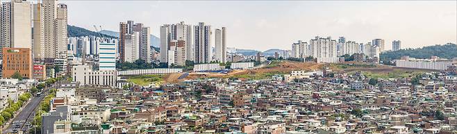 서울 동작구 노량진뉴타운 전경. (윤관식 기자)