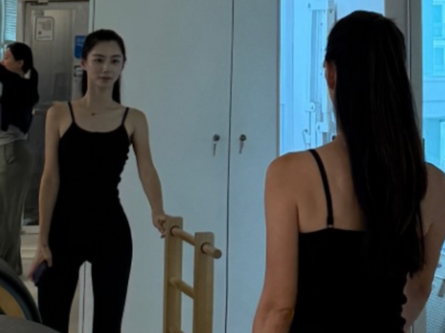 ▲ 박수진. 출처| 김성은 인스타그램