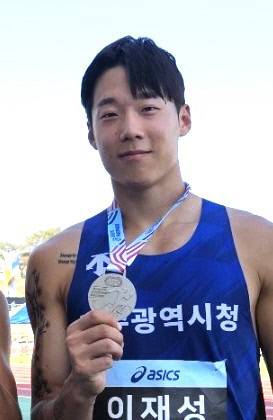 2025 라인-루르 하계 세계대학경기대회 육상 남자 200m에서 동메달을 획득한 광주광역시청 소속 육상 국가대표 이재성. 전남일보 자료사진