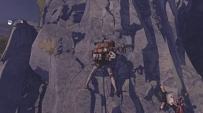 ▲ 한땀 한땀 신중하게 올라야 한다