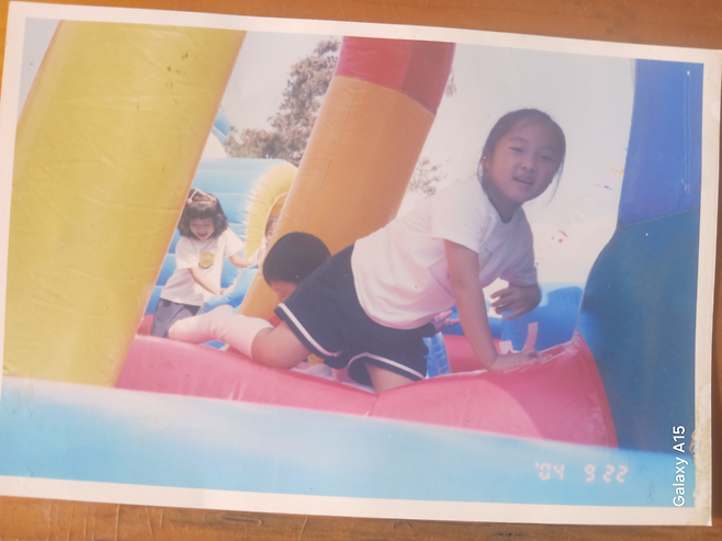 홍수연씨의 어릴 때 모습. 홍순성씨 제공