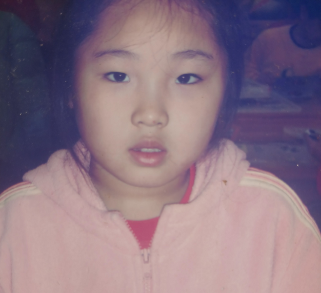 홍수연씨의 어린 시절 사진. 홍순성씨 제공