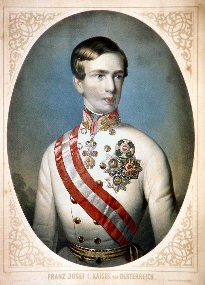 요제프 안톤 바우어, 프란츠 요제프 1세, 1850년경