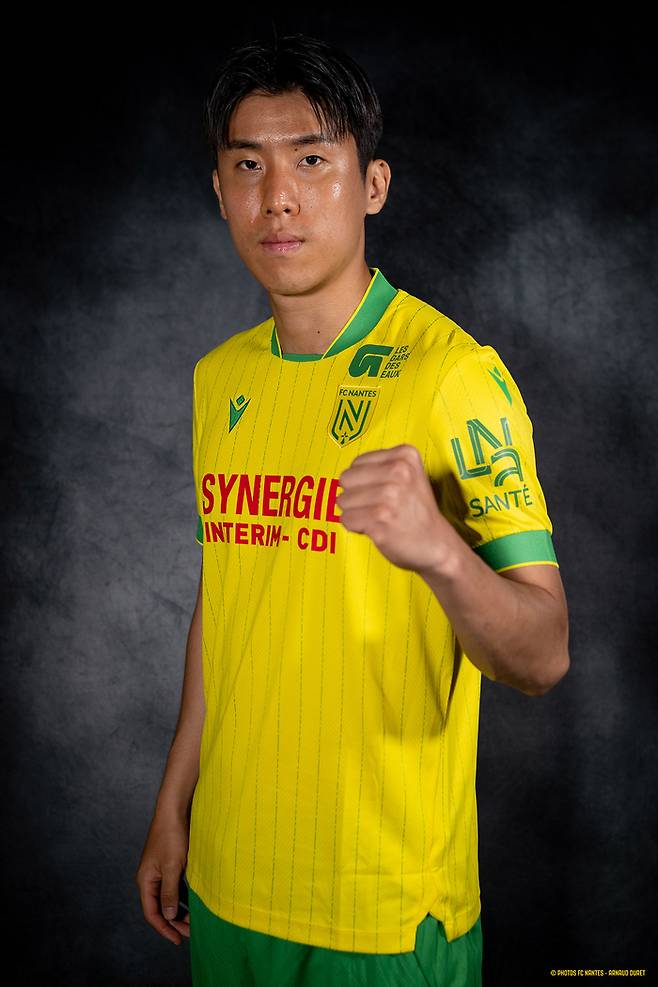 프랑스 리그1 낭트로 이적한 권혁규. 사진 | 낭트 홈페이지