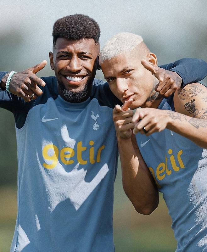 에메르송(왼쪽)과 히샤를리송. 사진=에메르송 SNS