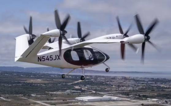 조비 에비에이션의 '에어택시' 기체. 조비는 내년 상용화를 목표로 하고 있다. 사진 조비 홈페이지