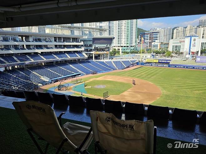 NC가 성남시로 연고지 이전한다는 소문을 일축했다. 현재 창원시와 지속적인 대화를 하고 있다. 사진제공|NC 다이노스