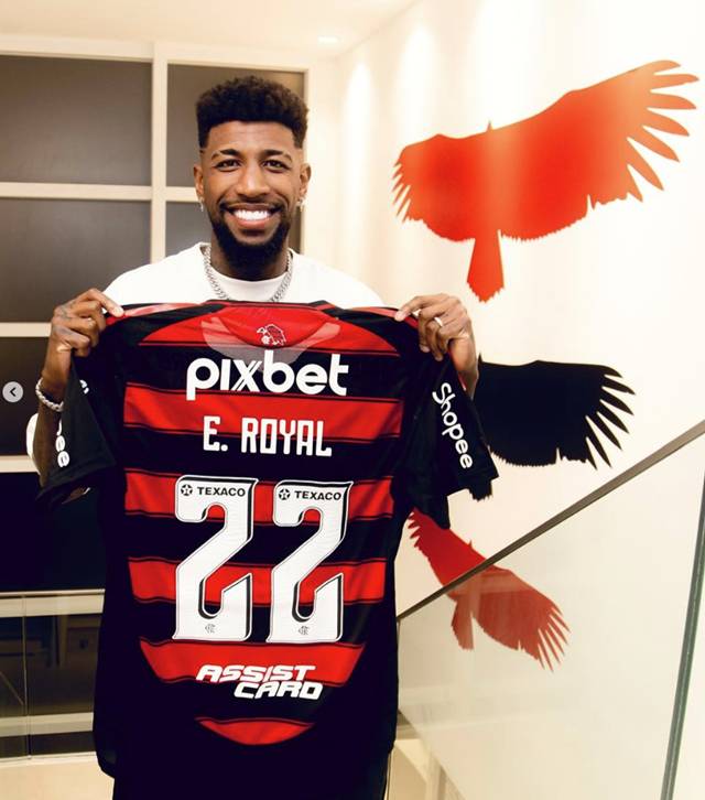 에메르송 오피셜. /사진=플라멩구 SNS