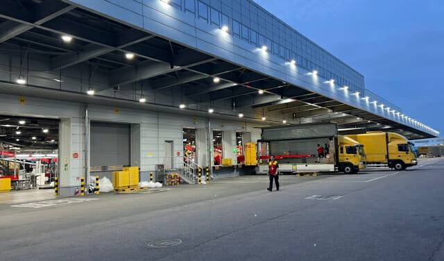 DHL 인천 게이트웨이 외부 전경 (사진=지디넷코리아 신영빈 기자)