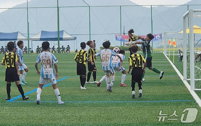 충북 괴산군에서 지난 21일부터 27일까지 열린 '2025 자연울림괴산 유소년축구 페스티벌'이 막을 내렸다.(괴산군 제공, 재판매 및 DB금지)/뉴스1