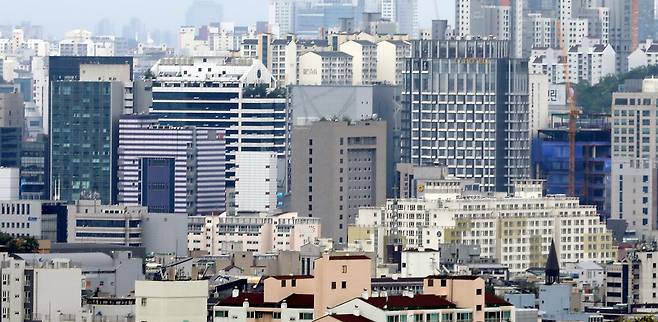 서울 시내 오피스텔 밀집지역의 모습. /뉴스1