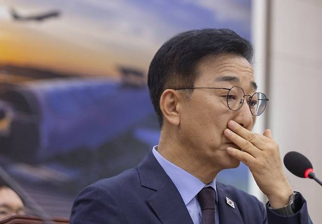 김윤덕 국토교통부 장관 후보자가 29일 국회 국토교통위원회에서 열린 인사청문회에서 의원 질의를 받고 있다. 연합뉴스