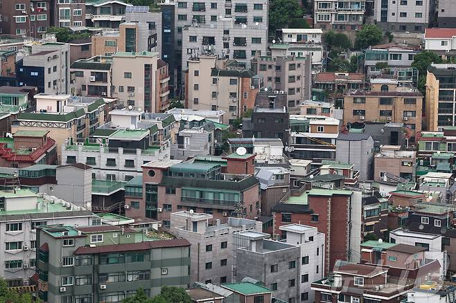 서울 시내 빌라 밀집지역. 2025.5.19/뉴스1 ⓒ News1 김도우 기자