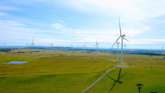 고려아연 풍력발전. /고려아연 제공