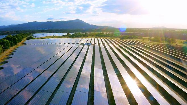 고려아연 태양광발전. /고려아연 제공