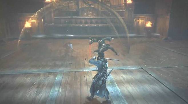 역동적인 전투를 즐길 수 있는 보스전