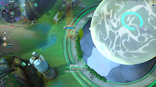 ▲ 저기 가운데 영역에는 절대 들어가지 맙시다. 바로 즉사합니다