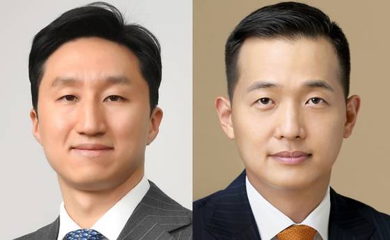 정기선 HD현대 수석부회장(왼쪽)과 김동관 한화그룹 부회장. 사진 HD현대·한화그룹