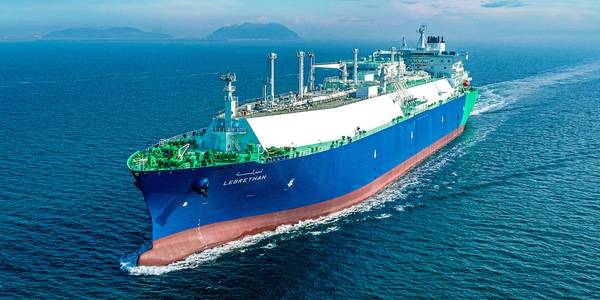 한화오션의 액화천연가스(LNG) 운반선. 사진 제공=한화오션