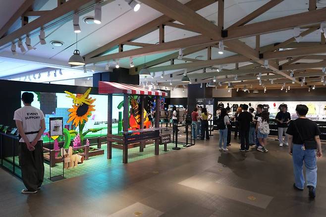 현대백화점 지하 1층 행사장 전경