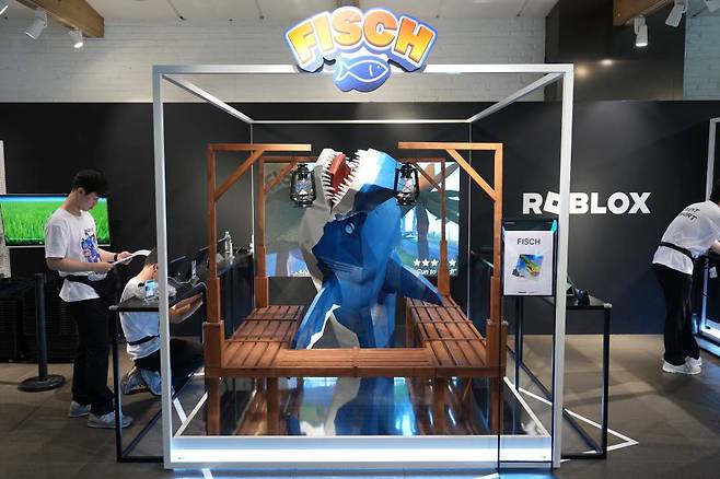 행사장 체험관 전경