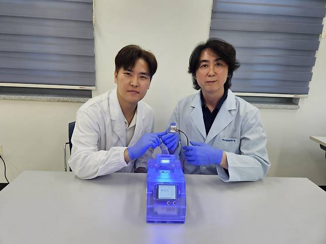 생명연·성균관대 공동 연구팀 왼쪽부터 권오석 교수·고경철 박사