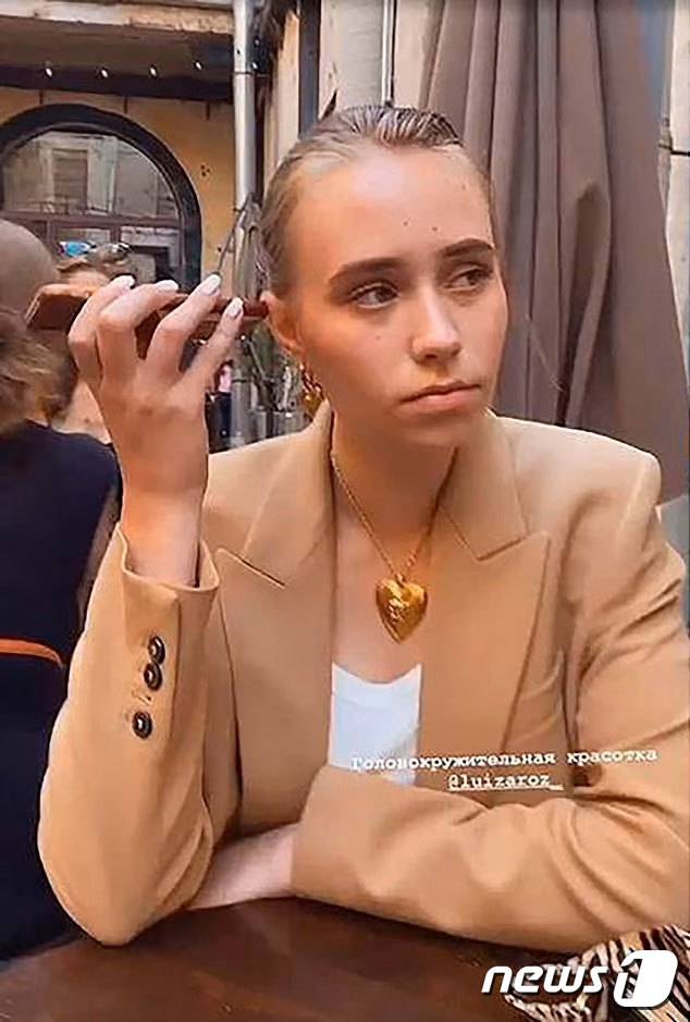 블라디미르 푸틴 러시아 대통령의 혼외자로 추정되는 엘리자베타 크리보노기흐. <자료사진> ⓒ News1 이서영 기자