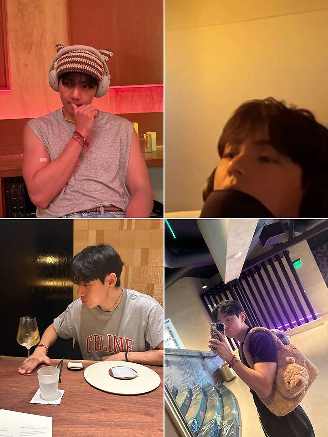 사진|뷔SNS
