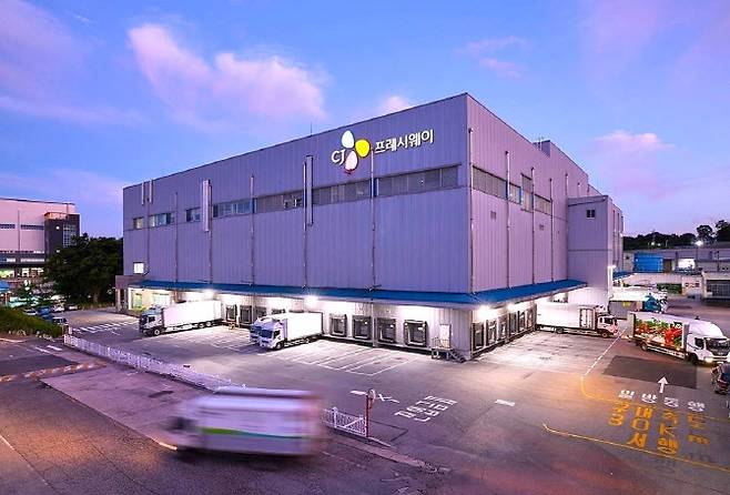 CJ프레시웨이 물류센터 전경.(사진=CJ프레시웨이)