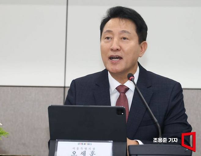 오세훈 서울시장. 조용준 기자