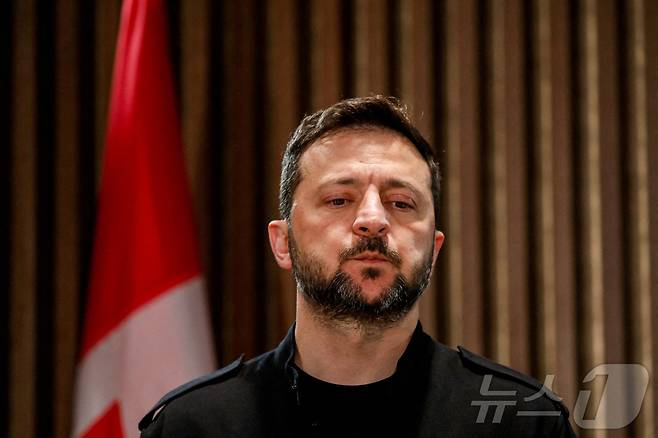 볼로디미르 젤렌스키 우크라이나 대통령. 2025.6.17 ⓒ 로이터=뉴스1 ⓒ News1 강민경 기자