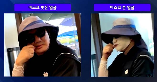 지난 10일 통일교 소유 골프장에서 포착된 권성동 국민의힘 의원. 뉴탐사 유튜브 갈무리