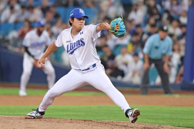 삼성 라이온즈의 양창섭. 삼성 제공