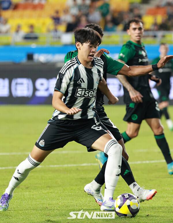 뉴캐슬 유나이티드 박승수. /사진=뉴시스