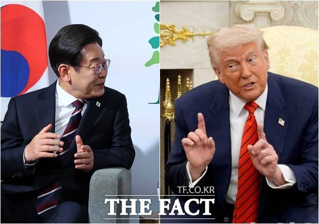 이재명 대통령과 도널드 트럼프 미국 대통령. /더팩트 DB