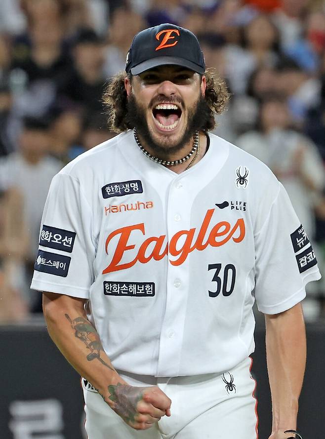 ▲ 올 시즌을 끝으로 메이저리그 복귀 가능성이 크다는 평가를 받는 코디 폰세 ⓒ연합뉴스