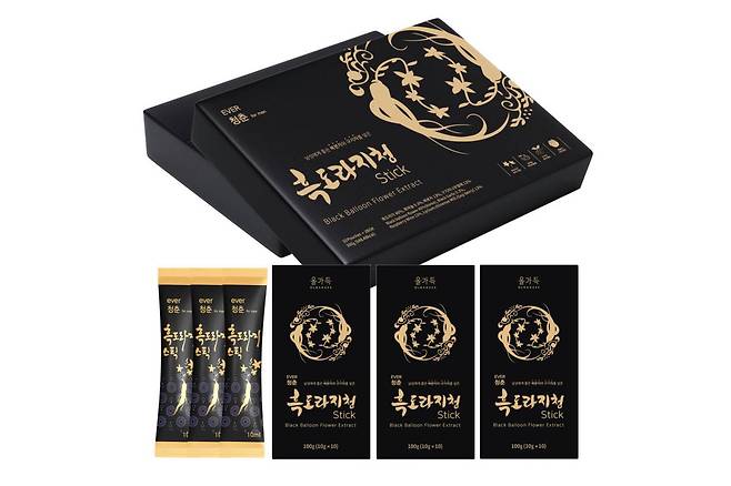 구증구포 공정을 적용한 다소니 흑도라지청 제품 / 출처=다소니