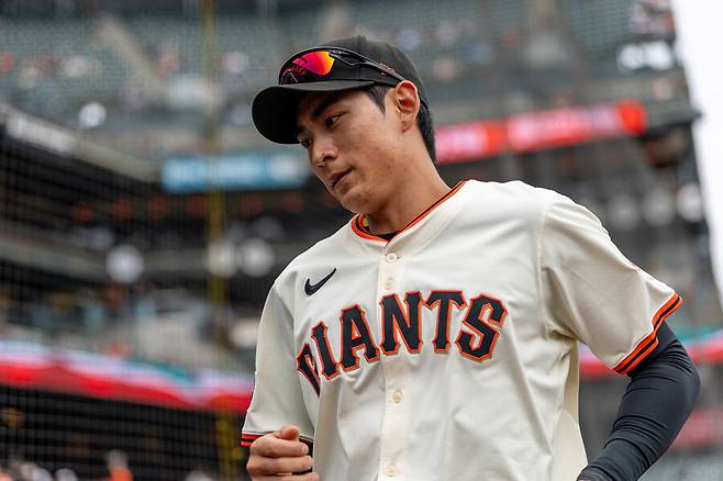 ▲ 14일(한국시간) 샌디에이고와 경기에서 시즌 10호 3루타를 기록한 이정후. ⓒ연합뉴스