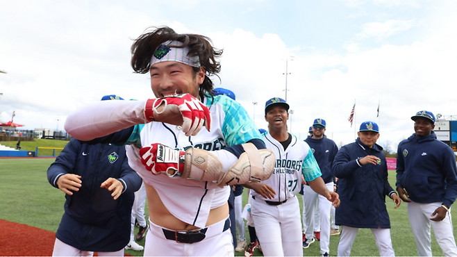 ▲ 상위 싱글A 경기에 출전했던 당시의 심종현 ⓒMilb.com