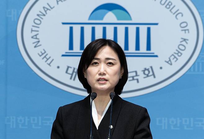 백승아 더불어민주당 원내대변인. ⓒ News1
