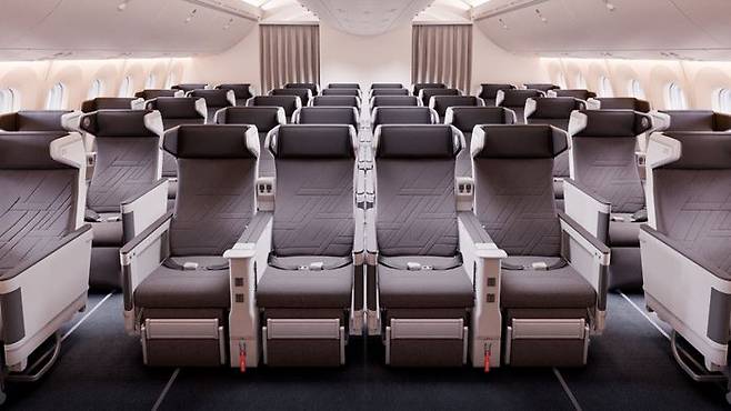 대한항공 프리미엄석 좌석 예상 이미지 ⓒ대한항공