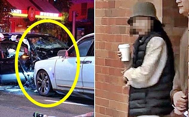 중국계 여성 양란란(23·오른쪽)은 7월 26일(현지시간) 새벽 호주 시드니에서 음주 상태로 최고급 롤스로이스 차량을 몰다 차선을 넘어 마주 오던 메르세데스-벤츠 차량과 정면충돌했다. 이 사고로 벤츠 차량 운전자가 크게 다쳤다. 2025.8.15 호주 뉴스9 화면