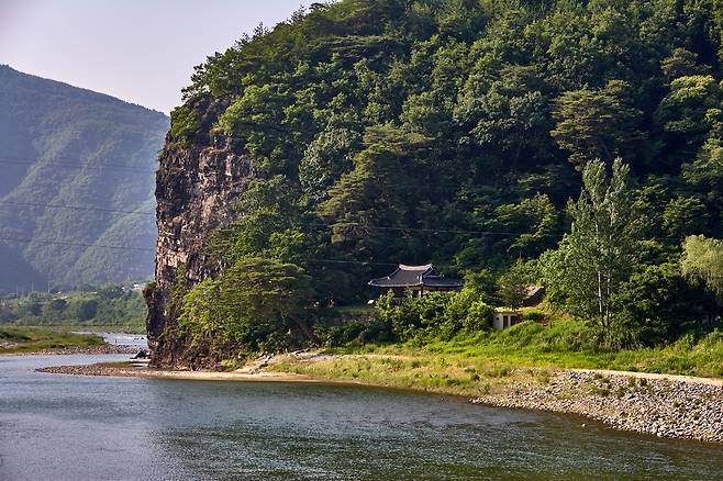 국가유산청이 자연유산(명승)으로 지정 예고한 고산정./안동시 제공