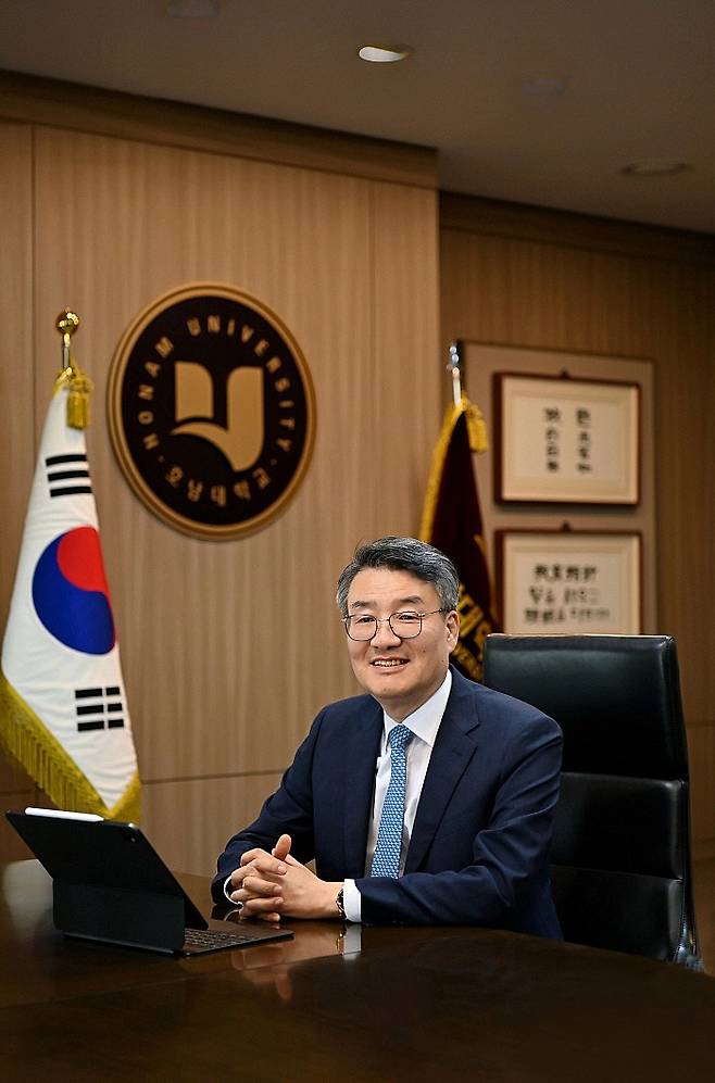 박상철 호남대 총장.