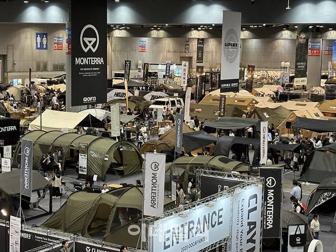 2025 국제아웃도어캠핑&레포츠페스티벌 현장 (사진=메쎄이상)